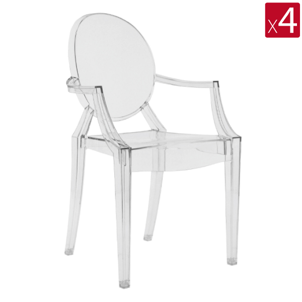 Fauteuil Louis Ghost